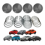 Kit Pistão Anel 0 50 Vw Fox 1 6 16v Flex Cnxa 2014