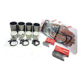 Kit Pistão Anel Camisa Bronzinas Juntas 1 6 Cht Alco Saveiro