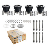 Kit Pistão Anel Camisa Fusca Kombi 1600 Stander Etanol Mahle