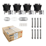 Kit Pistão Anel Camisa Std Fusca 1300 A Ar Boxer Novo Mahle