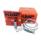 Kit Pistão Com Anéis Cg 150 Para 190cc 1 0mm Kmp