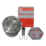 Kit Pistão Retpins 1 00 Aneis Rik Dafra Horizon 250cc
