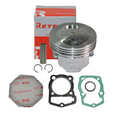 Kit Pistão Retpins Anéis Rik Shineray Explorer 150cc 1 25