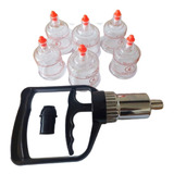Kit Pistola 10 Copos De Ventosa De Acrílico Dong Yang