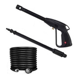 Kit Pistola 5 Mts Mangueira Tubeira P Lavadoras Karcher