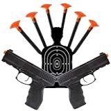 Kit Pistola De Ar Com 6 Dardos E Alvo- Brinquedo Infantil