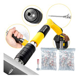 Kit Pistola De Fixação Finca Pino Com 220 Rebites