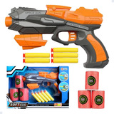 Kit Pistola Nerf Dardos Pressão Tiro