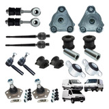 Kit Pivo Axial Bucha Coxim Suspensão Dianteira Ducato Aro 15