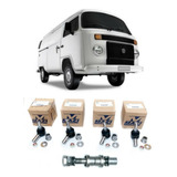 Kit Pivo Kombi Com Pino Central Com Regulagem E Rolamento