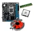 Kit Pl Mãe H61 + Processador I5 3470 + Memoria 4 Gb Ddr3