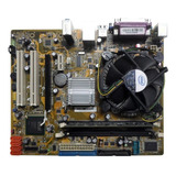 Kit Placa 775 Dual Core Intel Memória 4gb Ram Cooler