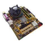 Kit Placa 775 + Intel Dual Core + Memória 4gb Ram Cooler Nf 