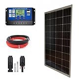 Kit Placa Fotovoltaica Solar Painel 150w Watts Controlador 30a