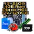 Kit Placa H61 Slot M2 + Intel I3 2100 + Ram 4gb + Ssd 128gb