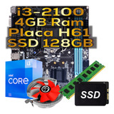 Kit Placa H61 Slot