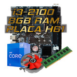 Kit Placa H61 Slot