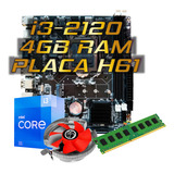 Kit Placa H61 Slot