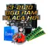 Kit Placa H61 Slot Ssd M2 + Intel I3 2120 + Ram 8gb 1600mhz