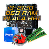 Kit Placa H61 Slot