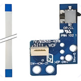 Kit Placa Liga Desliga Reset Ps2 Slim Scph 9000x Cabo Flex