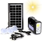 Kit Placa Luz Solar Led Carrega