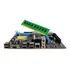 Kit Placa Mãe 775 G41 + 4gb De Memória Ddr3 1333mhz Nova Cor Preto