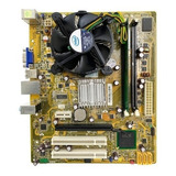 Kit Placa Mãe 775 Intel Dual Core 2gb Ram Cooler