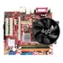 Kit Placa Mãe 775 + Intel Dual Core + Memória 4gb Ram Cooler