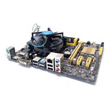 Kit Placa Mãe Asus H81m a br Core G3260 4gb Ddr3 Hdmi