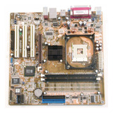 Kit Placa Mãe Asus P4sp mx Pentium 4 2 4ghz 512mb De Ram