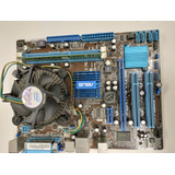 Kit Placa Mãe Asus P5g41t-m Lx2-br + Pentium E5700+4gb Mem