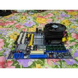 Kit Placa Mãe Foxconn G31mxp Core2 Quad Q8400 4gb Ddr2