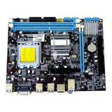 Kit Placa Mãe G41 775 Proc Core 2 Duo Memeória 2gb Ddr3