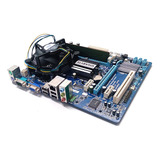 Kit Placa Mãe Gigabyte Ga g41mt s2 Core E5700 2gb Ddr3