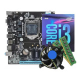Kit Placa Mãe Intel Core I3 4 1150 Ram 16gb Ddr3 Cooler