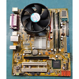 Kit Placa Mãe Ipm31 + Processador Core2duo E7500 Com Espelho