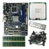 Kit Placa Mãe Jetway Mi5-g41sgmd3-lf + Core 2 Duo + Ddr3 4gb