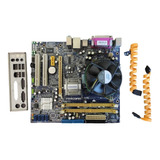 Kit Placa mãe Lga 775 Intel Dual Core Pci Express Sata