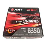 Kit Placa Mãe Msi B350 ryzen