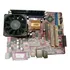 Kit Placa Mãe Pc Chips M825 C/ Processador Athlon 2200