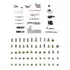 Kit Placa Metal Blindagens iPhone 7 / 7 Plus + Parafusos