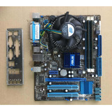 Kit Placa P5g41 m Lx2 Intel Core 2 Duo 4gb Ddr3 Cooler