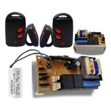 Kit Placa Portão Universal Capacitor 2 Controles Ppa Garen