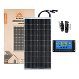 Kit Placa Solar 210w Controlador 30a Lcd