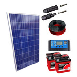 Kit Placa Solar 280w Controlador 10a