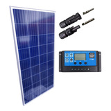 Kit Placa Solar 280w Controlador 30a Lcd Kit Painel Solar