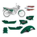 Kit Plástico Adesivos Carenagem Honda Cg Titan 125 95 A 99