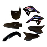 Kit Plástico Amx Roupa Crf 230f Com Number F21 E Adesivo
