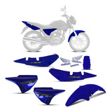 Kit Plástico Cg Titan 150 2004 A 2008 Adesivado Todos Anos